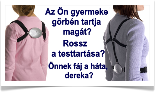 SpiderMED a megoldás!  Aktív tartásjavító - Elozzük meg a gerincferdülést!