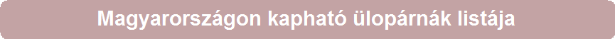 Magyarországon kapható ülopárnák listája